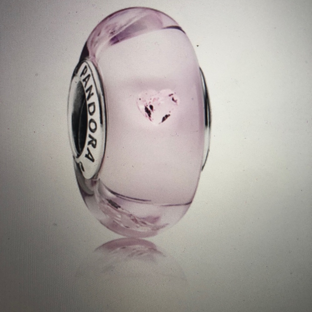 Pandora Pink Hearts Charm